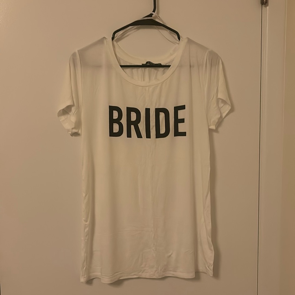 NEVER WORN. Lulus Bride tee-shirt